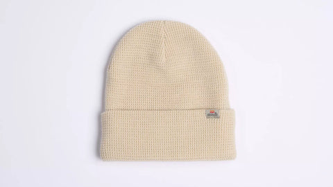 Flag Graphic Waffle Fold Beanie