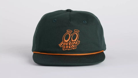 Eyes Graphic 5-Panel Cord Hat
