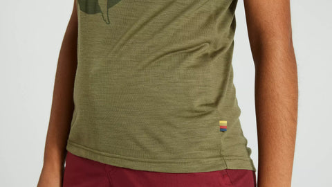 Women's Specialized/Fjällräven Wool Short Sleeve Tee