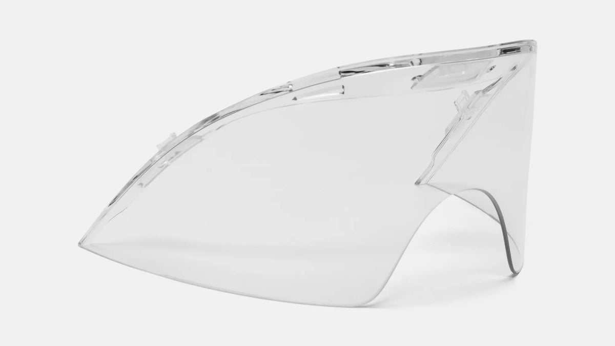 Tt5 Trimmed Visor, 60Mm , Clear