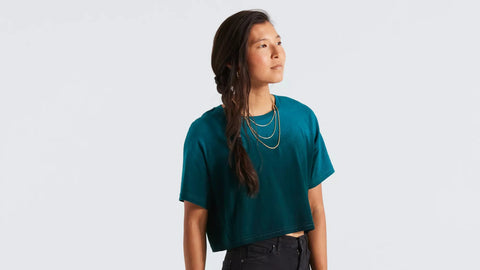 Women's Short Sleeve Crop T-Shirt