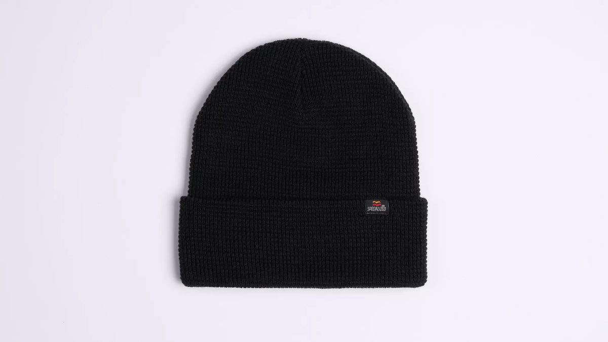Flag Graphic Waffle Fold Beanie