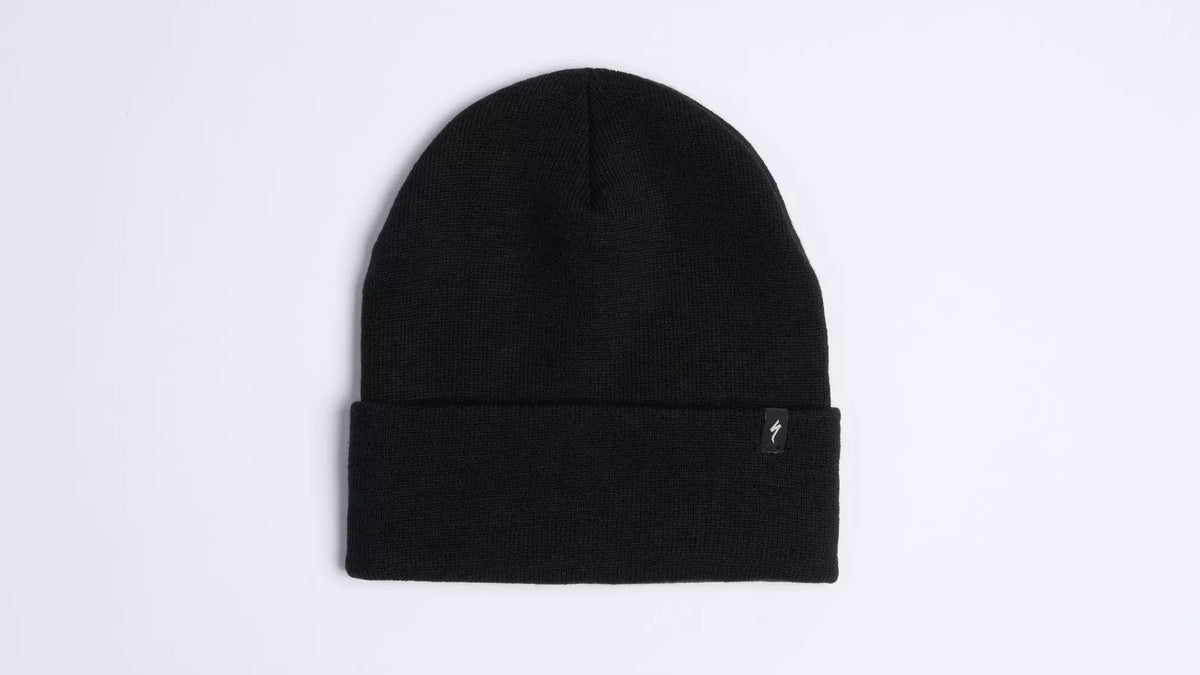 S-Logo Rib Knit Beanie