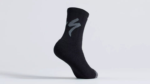 Merino Deep Winter Tall Logo Socks